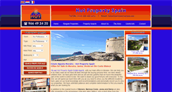 Desktop Screenshot of hotpropertyspain.net